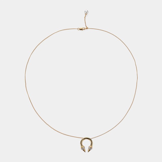 Titan Crystal Cube Necklace
